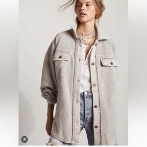 Free People Ruby Jacket Stone